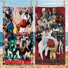 O-One-Punch Man S-Сайтама Аниме Пляжное Полотенце для Плавания Мягкое Впитывающее Мыльное Полотенце Детские Подарки для Детей Путешествия Кемпинг Спортзал