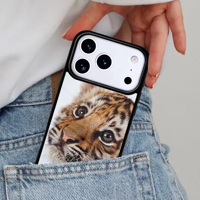 Животные зоопарка 1 Тигрята Чехол для телефона для iPhone 17ProMax 12 13 14 15 16e 17 Pro Max Plus Air Cover