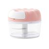 Manual Mini Garlic Chopper Crusher Peeler Mincer Food Processor for Ginger Chili Fruit