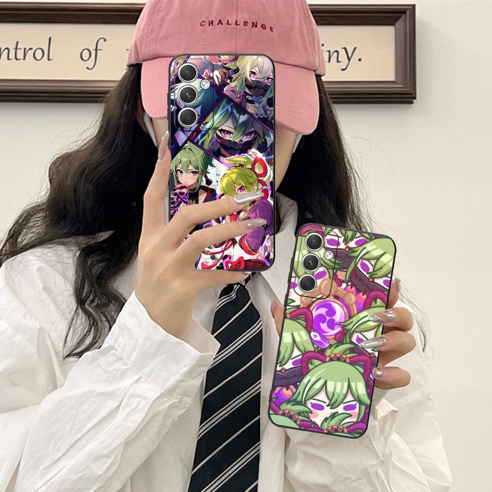 Игровой чехол для мобильного телефона GI Kuki Shinobu для Samsung Galaxy S26 S25 S24 S23 S22 S21 S20 Note20 Plus FE Ultra Красочный чехол Роскошный