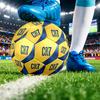 Криштиану Роналду Напечатанный Футбольный Мяч Размер 5 Износостойкий Стандартный Тренировочный Мяч для Взрослых Подарок для Фанатов Футбола для Матчей в Помещении и на Улице Спортивный