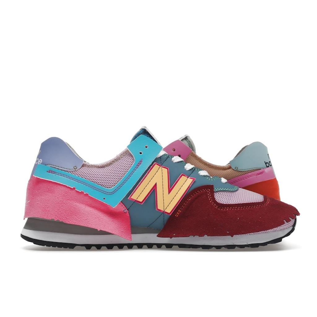 New Balance Кроссовки унисекс Jaden Smith x 574 Surplus Materials, разноцветные ML574JSA