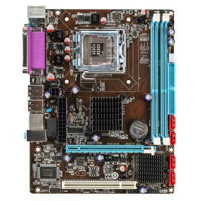 Материнская плата компьютера LGA775771 Поддержка процессоров Intel Core 2 и Celeron 400, Pentium 4, Pentium EE, D