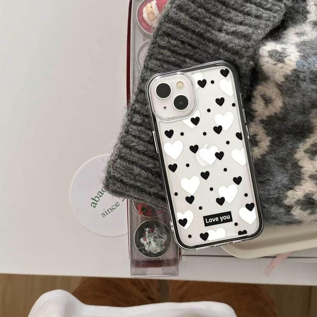 Чехол на весь экран love three-in-one подходит для мобильного телефона Apple 16 15 iphone13PROMAX Huawei Xiaomi 14