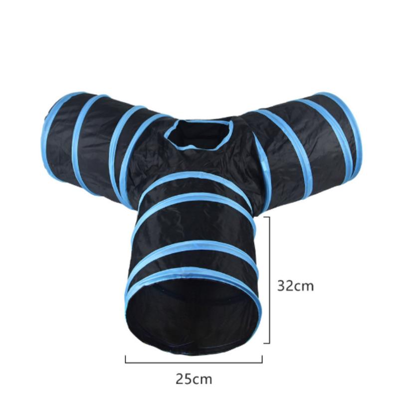 Горячий Складной Кошачий Туннель Труба Интерактивная Забавная Игрушка для Тренировки Котенка от Скуки для Щенка, Товары для Домашних Животных, Аксессуар для Кошки