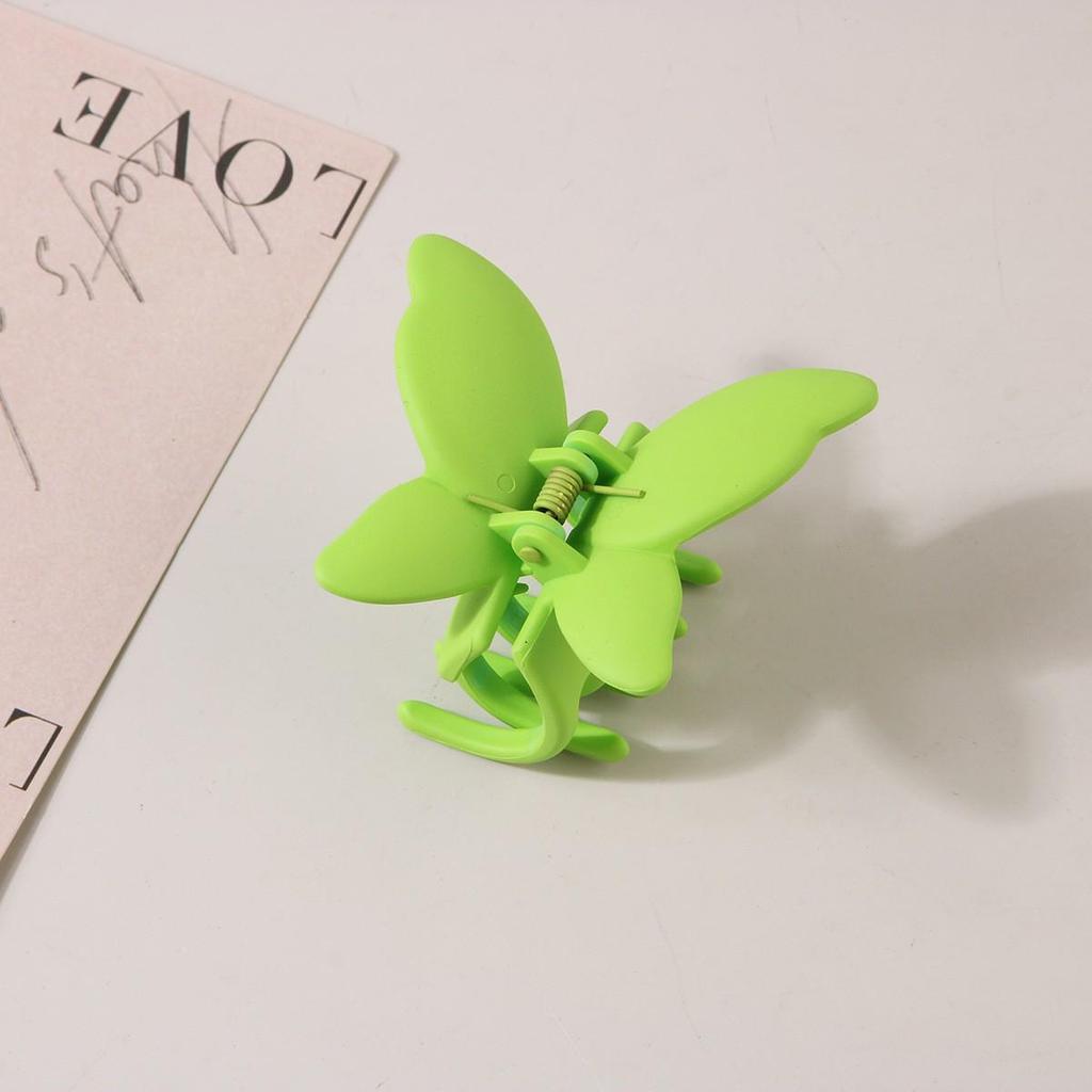 Matte Butterfly Claw Clip for Hair Bun and High Ponytail