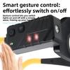 Linterna frontal LED multifuncional recargable por USB tipo C con sensor de movimiento portátil