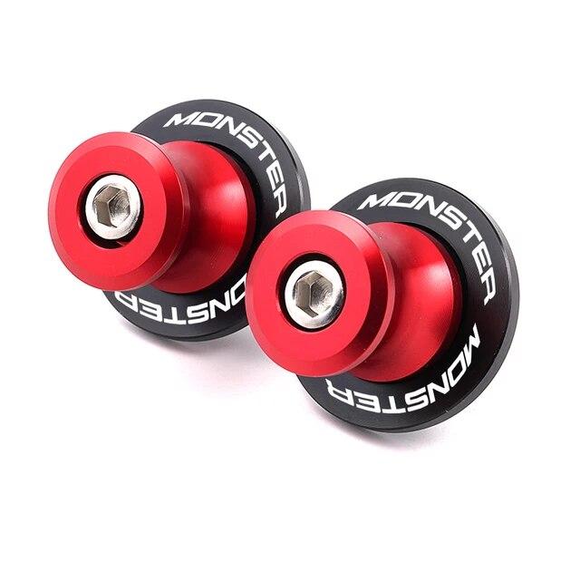 Swingarm Spools For DUCATI Monster 696 796 821 1200 S2R 800 Multistrada 1200 1200S 1200GT Parts Motorcycle Slider Stand Screw