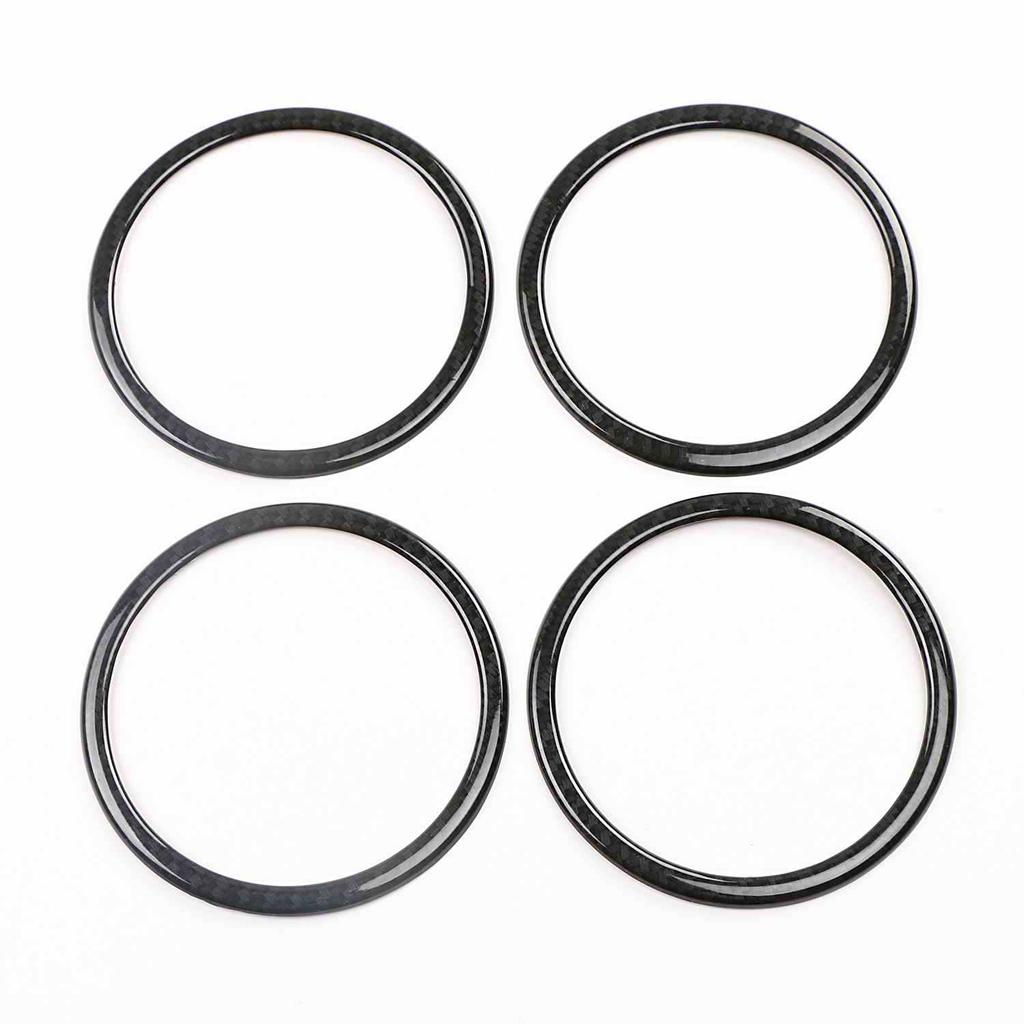 Suitable for BmwX1Central Control Gear Panel Gear Head Stickers Gear Air Outlet Audio Frame Interior Modification Carbon Fiber