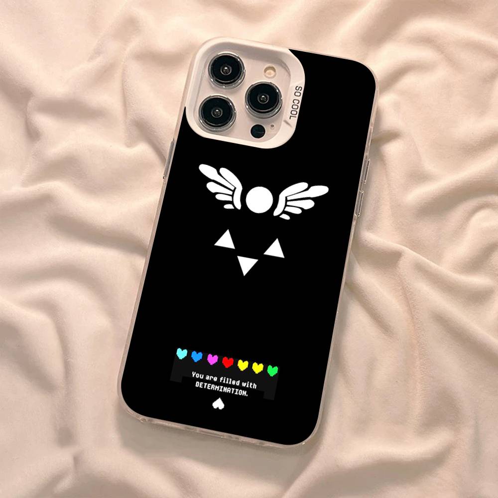 Чехол для телефона Deltarune Ralsei Для iPhone 17 16 15 14 13 12 11 Pro Max Plus Цвет Серебряный Чехол
