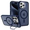 Чехол-держатель для камеры с покрытием для iPhone 15 Pro Max 14 Plus 13 12 11Pro Max Magsafe Magnetic Matte Back Cover