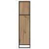 Bookshelf 40 x 30 x 121 cm Engineered Wood Craft Oak