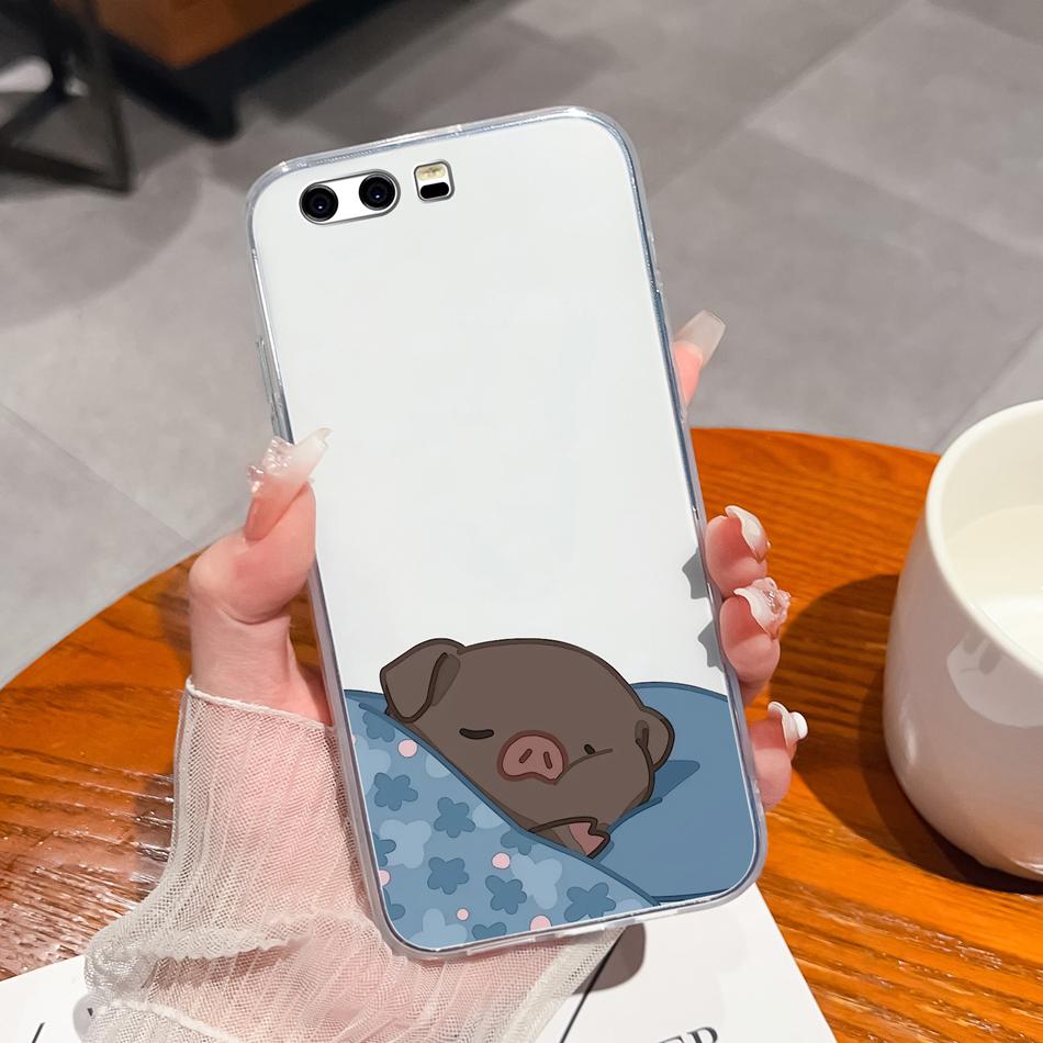 Чехол для телефона Huawei P10 Lite P10 Plus, стиль leisure, узоры, мягкий силикон TPU, прозрачный легкий чехол для Huawei P 10+ Funda