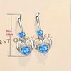 New Fashionable and Love Pendant Earrings for Women, Fashionable Pendant Earrings for Daily Wear, Creative and Gift for Parties