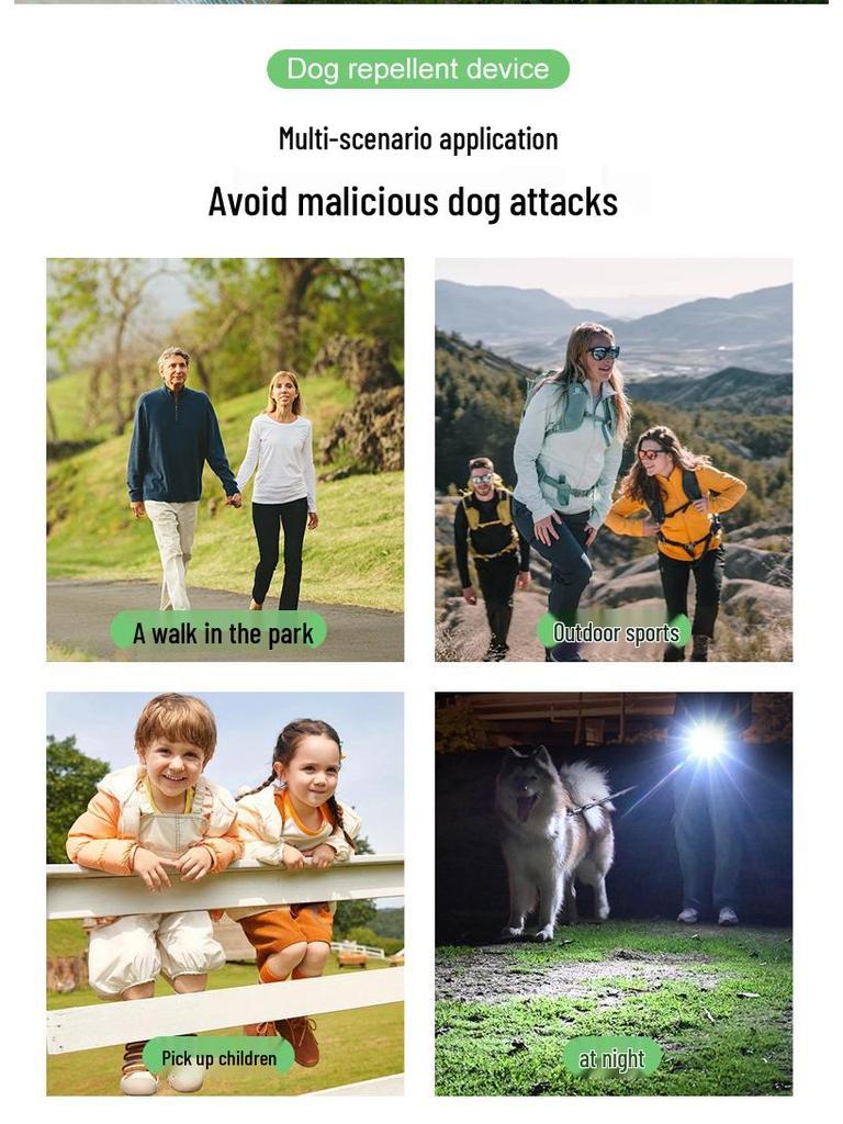 Ультразвуковой двухголовочный тренажер для собак и стоп-лай для лая