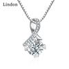 Женское ожерелье Lindon, кулон из медного сплава, циркон, модный подарок