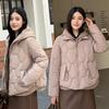 Winter Hooded Jacket Women Short Warm Loose Korean Style Clothes with  Cotton Padded Jackets