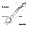 Angle Grinder Spanner Wrench 4 Claw Double Head Wrench Professional Maintenance Accessories Disassembly Tool For Machine