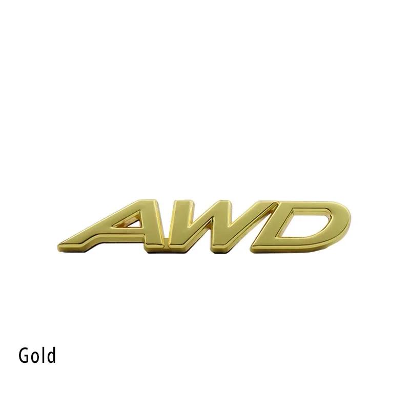 3D AWD Наклейка-эмблема значок на крыло багажник для CX-5 CX-7 CX-9 RX7 RX8 626 MX5