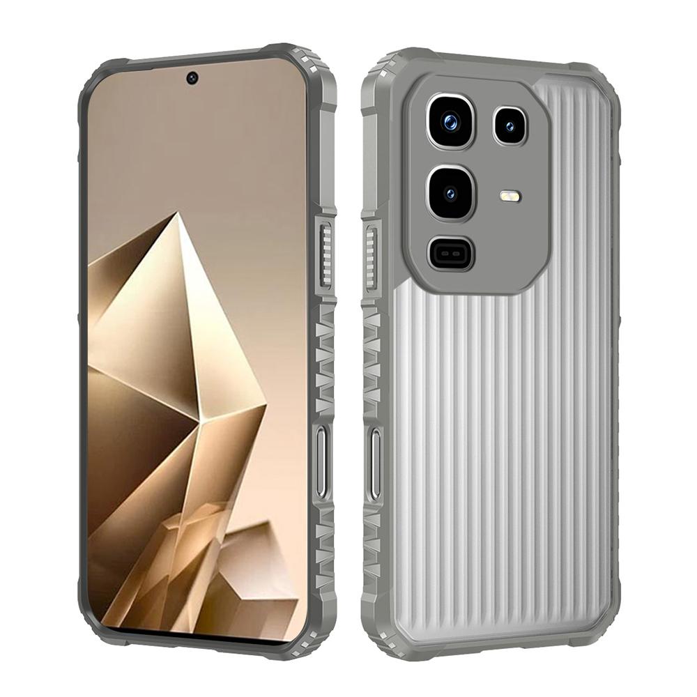 KEYSION Противоударный чехол повышенной прочности для Infinix Note 50 Pro 4G Силикон+ПК Полупрозрачная матовая крышка для Infinix Note 50 4G