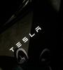 2Pcs LED Car Welcome Door Lights Emblem Accessory For Tesla SpaceX Model 3 Highland 2023 Model S X Y Y-Eur Roa Signage Light