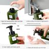 Plastic Square Foam Pump Bottle for Hand Soap, Shower Gel, and Mousse  