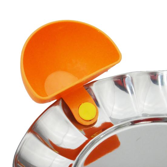 2 шт., тип зажима, блюдо для макания, пищевая пластиковая полукруглая заправка для салата, приправа, приправа, миска для соуса, контейнер, держатель, коробка, кухонные принадлежности