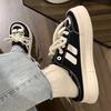 Thick-soled Big-eyed Ugly Canvas Shoes for Women, New Campus Board Shoes In the Summer and Autumn of 2024, Breathable and Versatile Casual Shoes