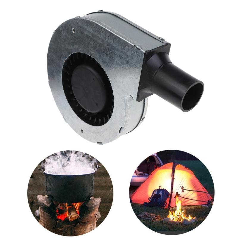 Вентилятор для барбекю, воздуходувка для барбекю 100 В 220 В 110x110x28 мм DC12V, вентилятор для жарки, регулируемая скорость, воздуходувка для розжига угля
