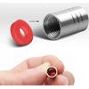 For Alfa Romeo 108 Car Sticker For Alfa Romeo 159 147 4Pcs Car Wheel Tire Valve Cap Dustproof Cover Accessories Hubcap For Alfa Romeo 147 156 159 1