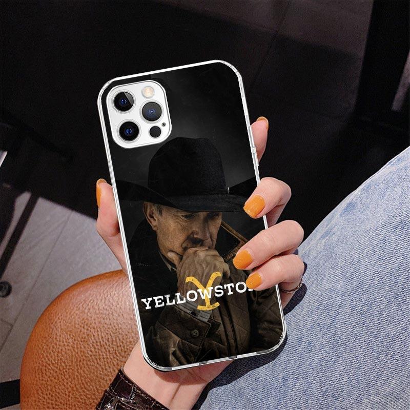 Yellowstone TV Show Phone Case For iPhone 17 Air 16 Pro Max 16E 15 + 14 Plus 11 12 13 Mini 7 8 SE Gift Print Cover Fundas