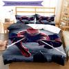 3pcs Spider Man Bedding Set Duvet Cover Closure Includes 1 Duvet Cover & 2 Pillowcases, Soft and Comfortable for All Seasons.