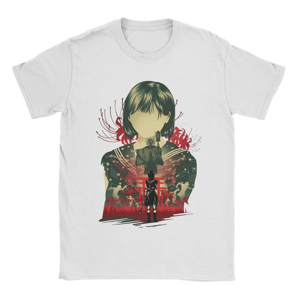 Смешная игра Silent Hill F Аниме Футболки Унисекс С круглым вырезом С коротким рукавом Топ Футболка Хлопок Летняя одежда