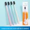 Семейный набор силиконовых зубных щеток с нано-мягкой щетиной и эргономичной ручкой