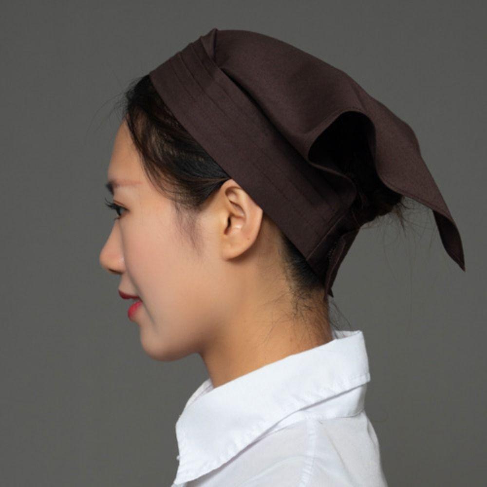 Smoke-proof Dust Kitchen Wrap Hair Hat Work Wear Cooking Hygienic Cap Work Hat Canteen Catering