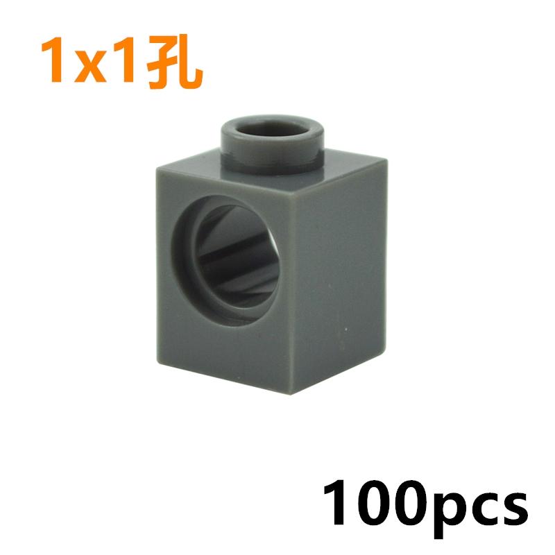 Технические строительные блоки с отверстием, объемные толстые кирпичи, комбинация с шипами, длинная балка, L-образные игрушки, высокотехнологичные детали 87087 3701 3703