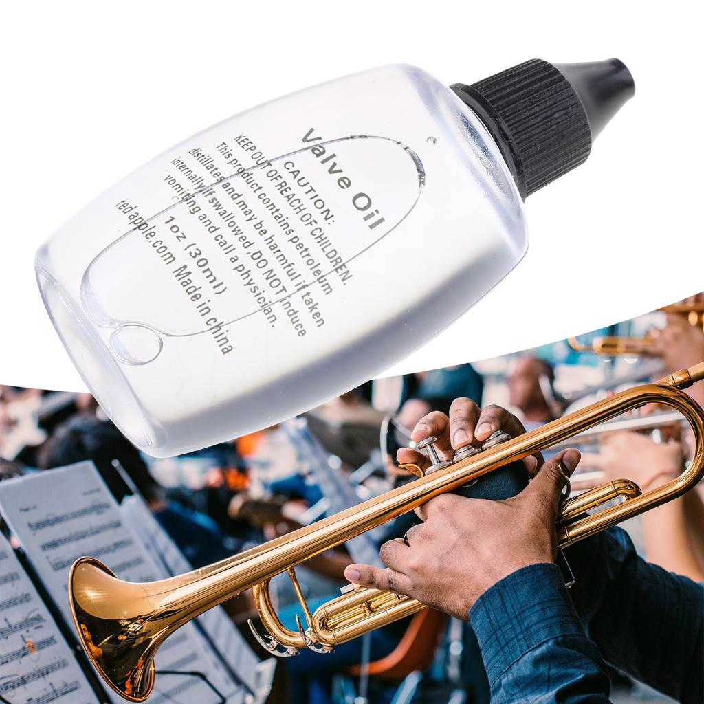 30 мл Масло для клапанов Плавное переключение Саксофон Труба Кларнет Флейта Смазывающая жидкость Масло для смазки клапанов Масло для плавного переключения