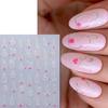 Rabbit Ears Nail Art Decals Waterproof Nail Decals New Easter Rabbit 3D Nail Stickers  Manicure DIY