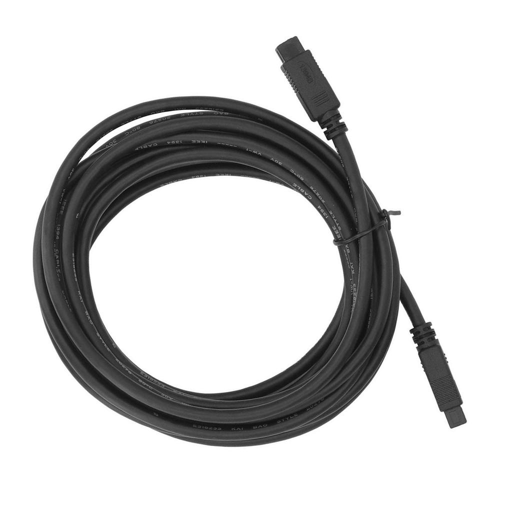 14.76 Feet Firewire IEEE 1394 Cord DV Adapter 9 Pin Male To 9 Pin Male Data Cable for Digital