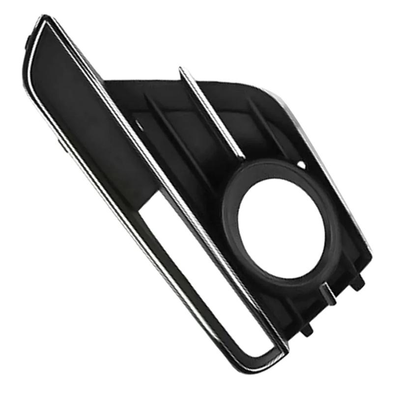 Headlight Bezel Fog Light Grill Wear Resistant Design Sleek Black Silver Finish Direct Replacement Part Robust Protective Cover