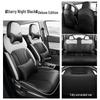 Geometry E Universal Leather Car Seat Covers - Full Coverage, All-Season