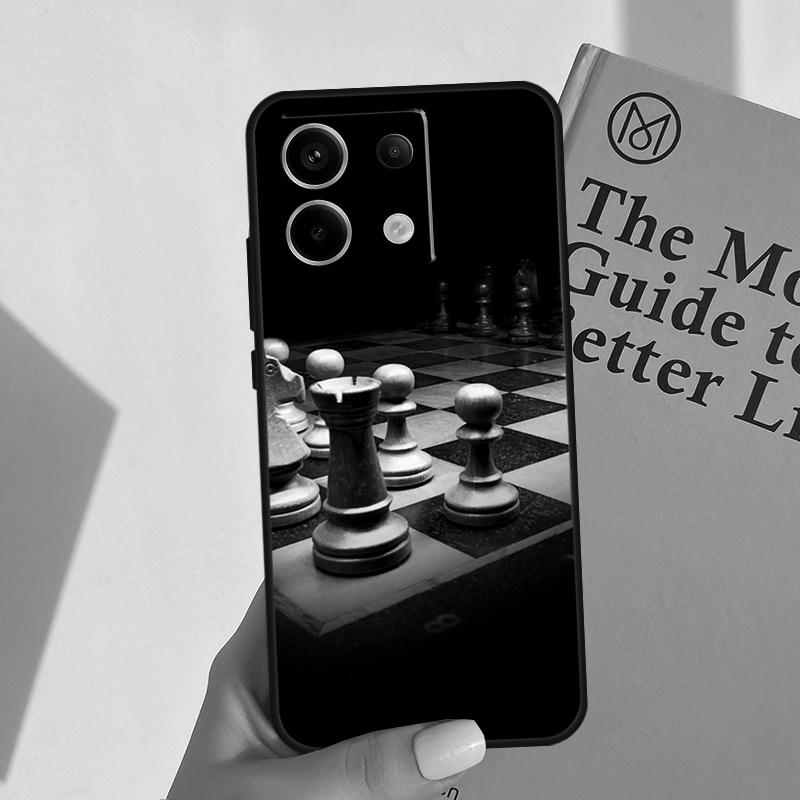 Чехол Шахматы Для Xiaomi Redmi Note 14 13 10 11 12 Pro 11S 12S Чехол Для Redmi 15 14C 10C 12C 13C 15C