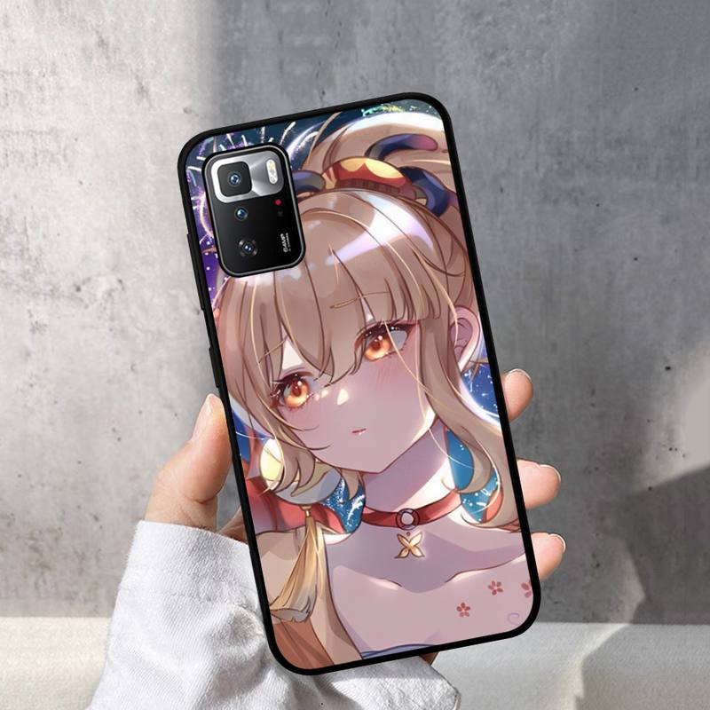 Чехол для телефона Anime Genshin Impact Yoimiya для Redmi Note 8 7 9 4 6 pro max TX 5A 3 10 lite pro