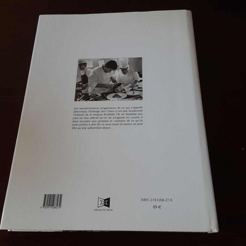 [USED] La Cuisine chez Régis Marcon French cuisine specialty book