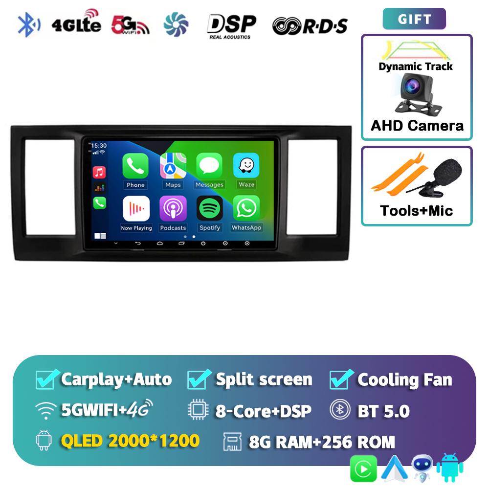 Android 14 Carplay Автомагнитола для VW Volkswagen Caravelle 6 T6 2015-2020 Мультимедийный Видеоплеер Навигация GPS Стерео Аудио