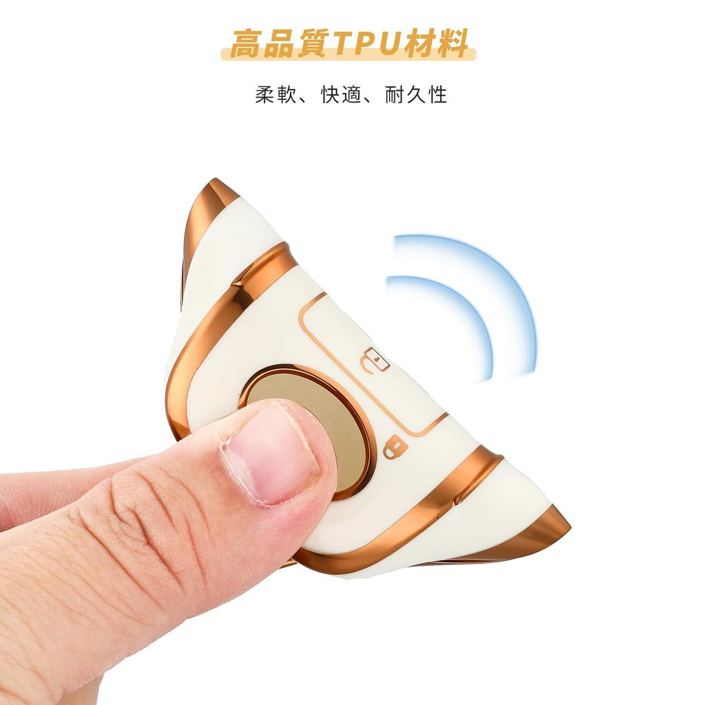 OFFCURVE Daihatsu Toyota Key Case, Key Cover, Premium TPU Smart Key Case, Key Cover,