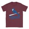 Toronto BlueJaysBird TShirt Unisex Funny Pure Cotton Tees Round Collar Short Sleeve T Shirt Plus Size Tops