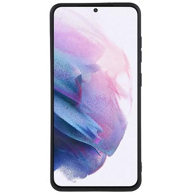 Противоударный чехол из ТПУ для Samsung Galaxy S21 4G/5G с прямыми краями, точными вырезами и защитой от царапин