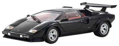 Kyosho Оригинальный Lamborghini Countach LP5000 Quattrovalvole Черный Готовое изделие 1/18