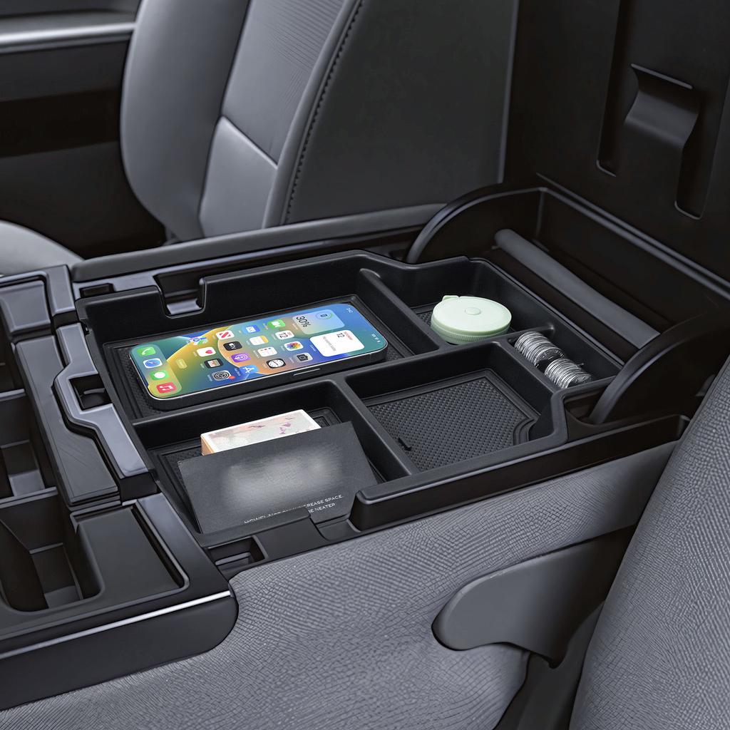 Sixthsmoy Center Console Organizer for 2014-2018 Chevy Silverado 1500 and GMC Sierra 1500 Armrest Storage Box Tray Accessories